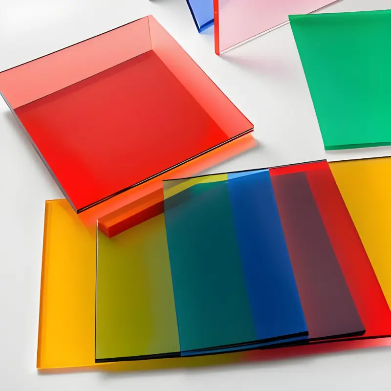 Tấm acrylic mờ màu